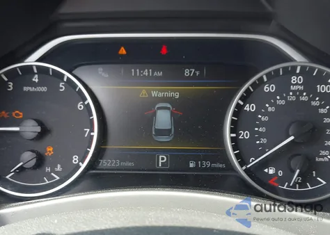 2017 Nissan Murano Sl z USA, uszkodzony, nr VIN 5N1AZ2MHXHN139634